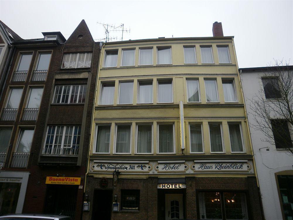 Altstadt Hotel Rheinblick Dusseldorf Bagian luar foto