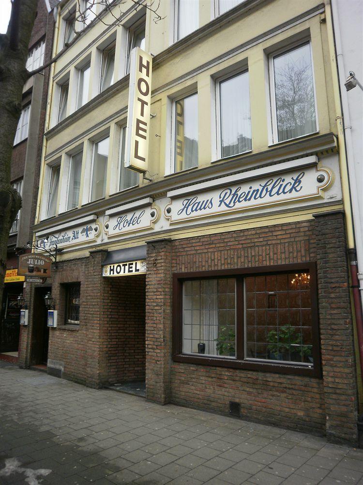 Altstadt Hotel Rheinblick Dusseldorf Bagian luar foto